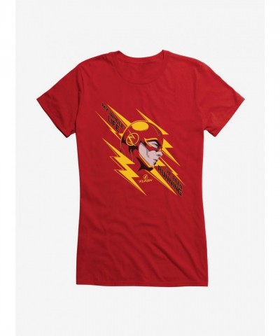 DC Comics Flash Running Graphic Tee for Girls