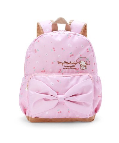 My Melody Kids Stylish Water-Repellent Floral Backpack
