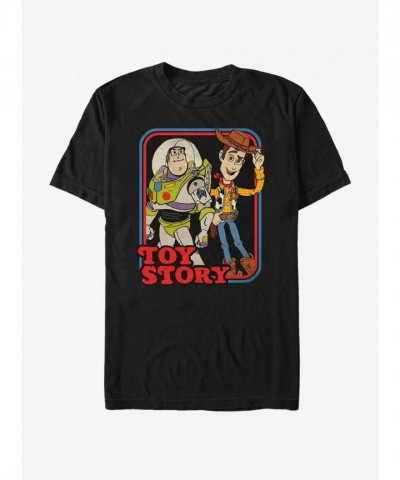 Disney Pixar Toy Story Character Storybook Unisex T-Shirt - Black