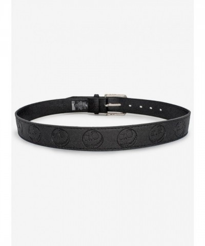 Disney Nightmare Before Christmas Jack Skellington Vegan Leather Belt