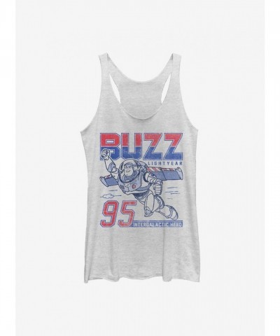 Disney Pixar Toy Story Heroic Girls Tank Top - White