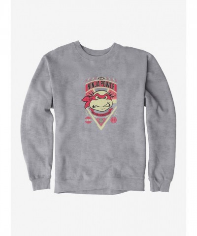 Raphael Ninja TMNT Power Revolution Men's Heavyweight Fleece Sweatshirt