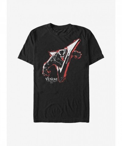 Marvel Venom V Graphic T-Shirt - Unisex Black