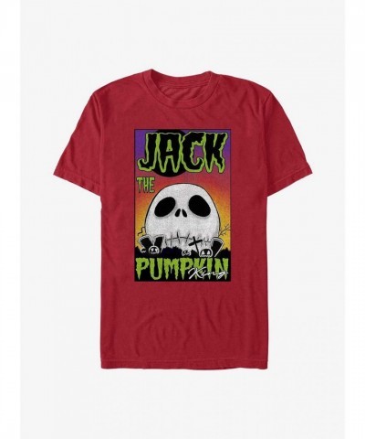 Disney Jack Skellington The Pumpkin King T-Shirt - Men's Red