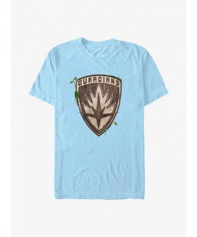 Marvel Guardians of the Galaxy Badge T-Shirt - Blue Men's