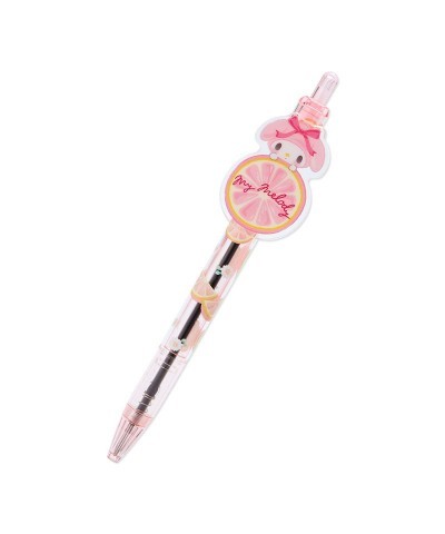 My Melody Sweet Slices Fruit Motif Pen - Vibrant Acrylic Mascot Design
