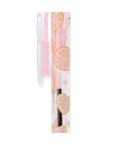 My Melody Sweet Slices Fruit Motif Pen - Vibrant Acrylic Mascot Design