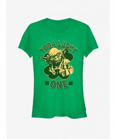 Star Wars Green Lucky One Girls T-Shirt