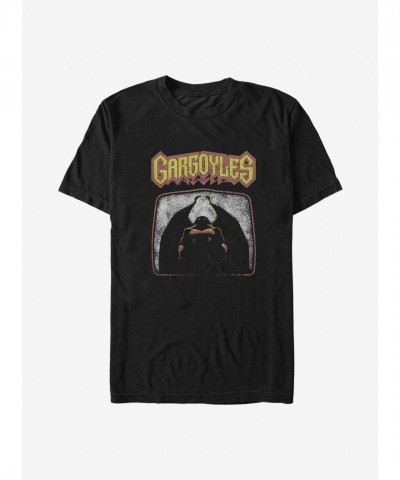 Disney Gargoyles Stone Wings T-Shirt - Men's Black