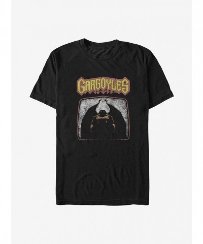 Disney Gargoyles Stone Wings T-Shirt - Men's Black
