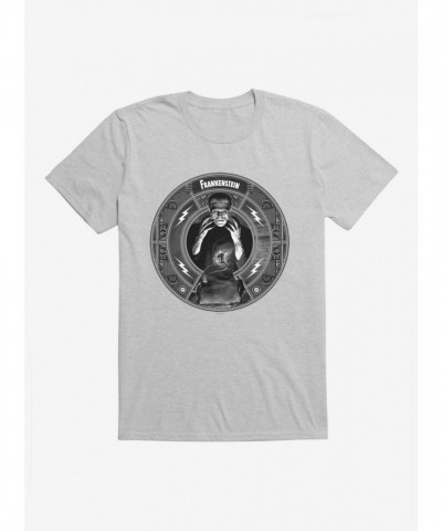 Frankenstein Monster Graphic T-Shirt for Men - Black & White Design