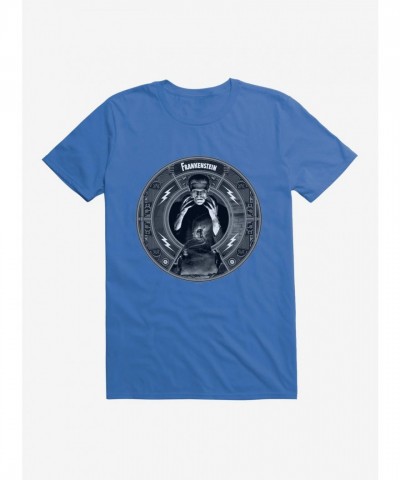 Frankenstein Monster Graphic T-Shirt for Men - Black & White Design