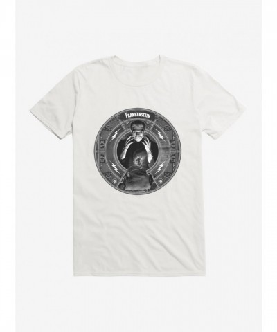 Frankenstein Monster Graphic T-Shirt for Men - Black & White Design