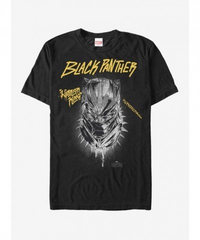 Marvel 2018 Black Panther Protector T-Shirt - Men's Black