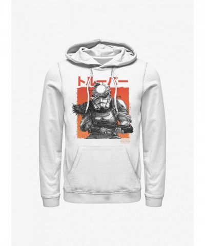 Star Wars Inspired White Stormtrooper Hoodie for Men