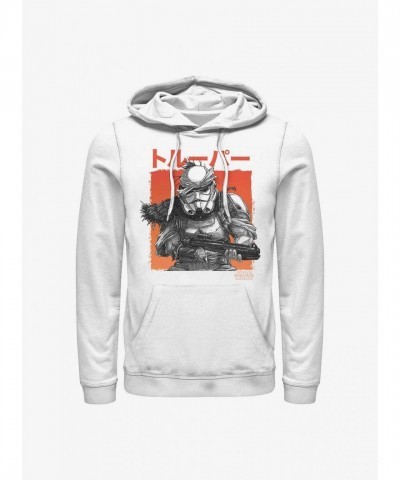 Star Wars Inspired White Stormtrooper Hoodie for Men