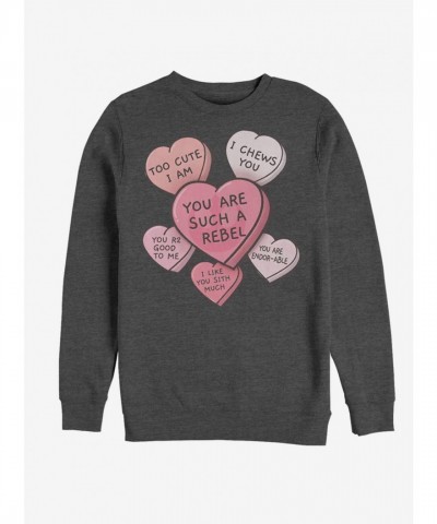 Star Wars Inspired Cotton Blend Sweatshirt - Men's Grey