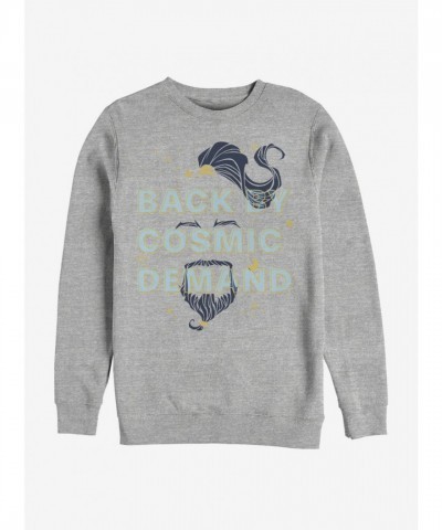 Disney Men's Grey Aladdin Cosmic Sweatshirt