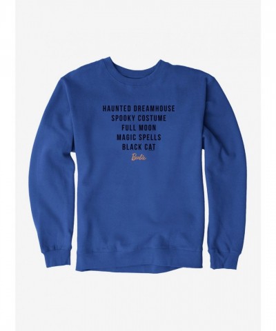 Barbie Halloween Basics Blue Sweatshirt for Men