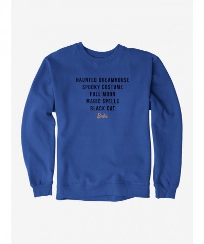 Barbie Halloween Basics Blue Sweatshirt for Men