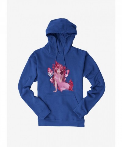 Trick Dream's Fairies Hoodie for Men - Blue Comfort Dream Girl Design