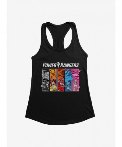 Mighty Morphin Power Rangers Girls Lightweight Morph Line Tank