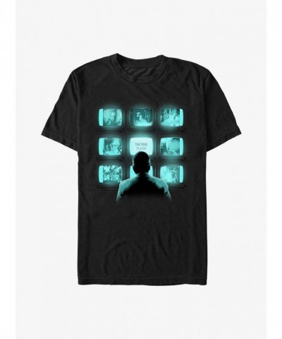 Stranger Things Mind Flayer Graphic T-Shirt - Black for Men