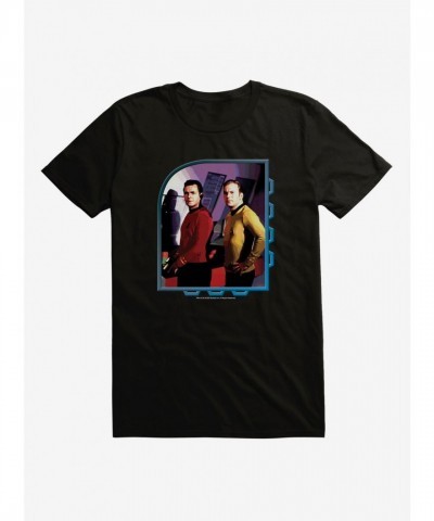 Star Trek Authentic Men's Cotton Kirk & Scotty Tee