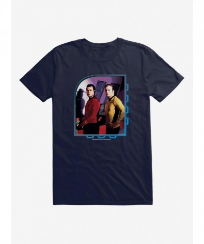 Star Trek Authentic Men's Cotton Kirk & Scotty Tee