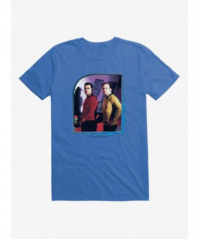 Star Trek Authentic Men's Cotton Kirk & Scotty Tee