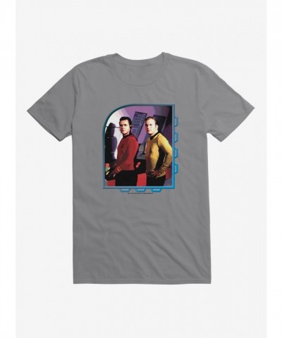 Star Trek Authentic Men's Cotton Kirk & Scotty Tee