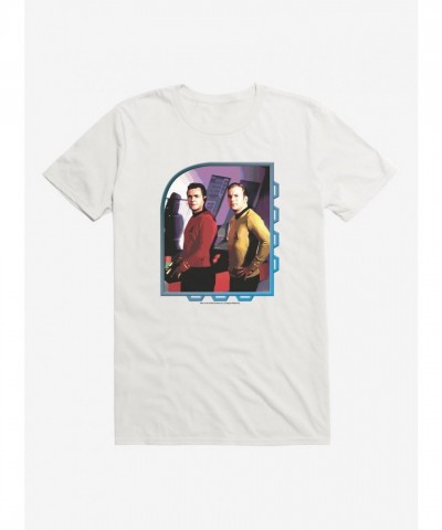 Star Trek Authentic Men's Cotton Kirk & Scotty Tee