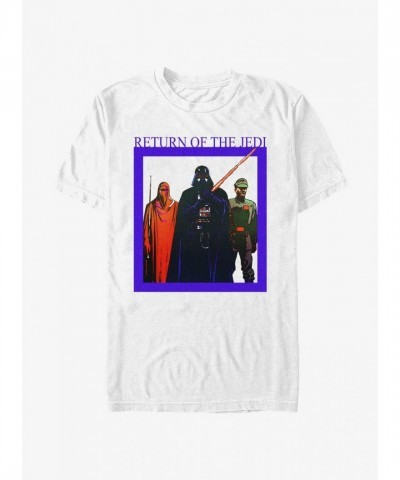 Star Wars 40th Anniversary T-Shirt - Men's White Bad Guys Design