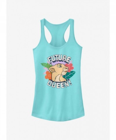 Disney The Lion King Blue Future Queen Tank Top for Girls