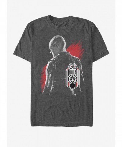 Marvel Nebula Avengers: Endgame Tag T-Shirt - Unisex Grey