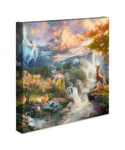 Bambi's First Year Gallery Wrapped Canvas by Thomas Kinkade Studios