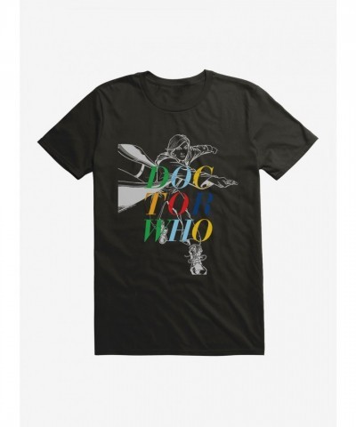 Doctor Who Thirteenth Doctor Lightweight Black T-Shirt for Men
