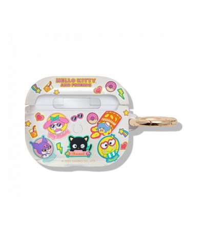 Hello Kitty and Friends Sticker Adorned AirPods Case for Gen 2/3/Pro