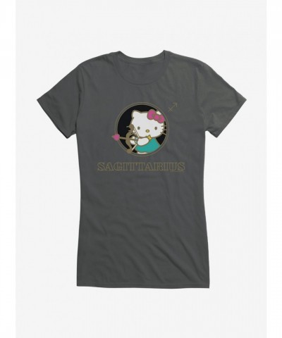 Hello Kitty Sagittarius Stencil T-Shirt for Girls