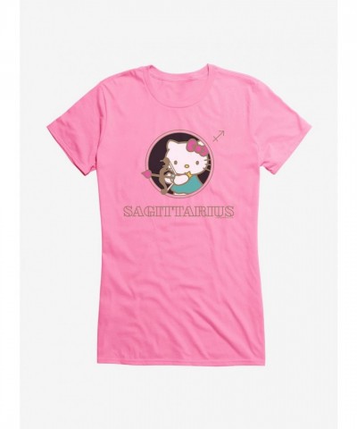 Hello Kitty Sagittarius Stencil T-Shirt for Girls