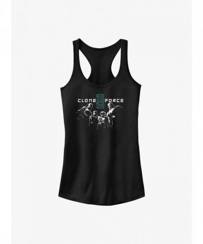 Bad Batch Star Wars Graphic Tee for Girls - Black Junior Size
