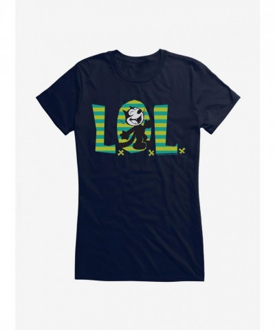 Felix The Cat Cartoon Tee for Girls - Lightweight Cotton