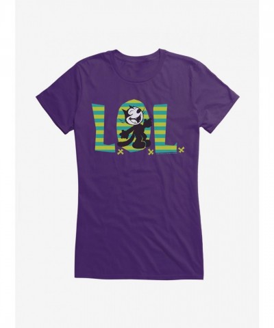 Felix The Cat Cartoon Tee for Girls - Lightweight Cotton