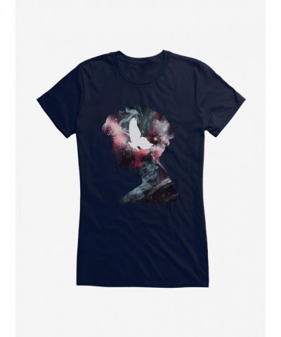Fantastic Beasts Queenie Sky Outline Junior Girls T-Shirt