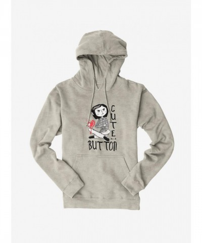 Coraline Cute as a Button Unisex Hoodie