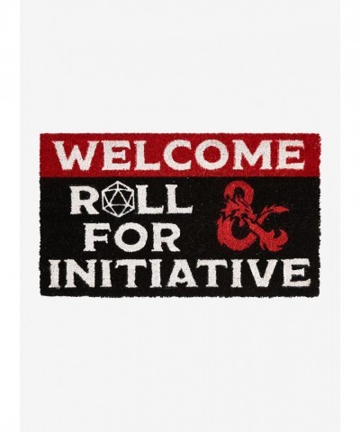 Dungeons & Dragons Welcome Mat - Roll For Initiative