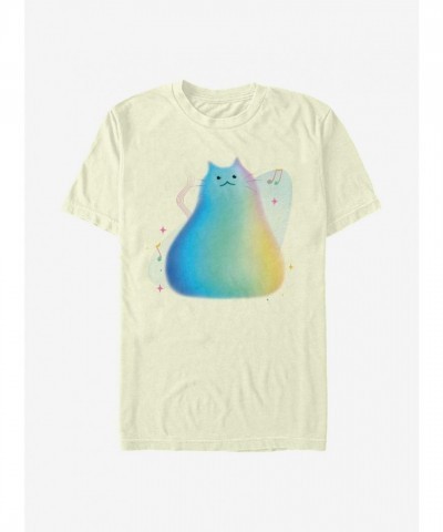 Disney Pixar Soul T-Shirt - Soft Soul Cat Design for Men - Beige