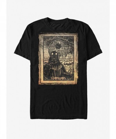 Star Wars Art T-Shirt for Men - Black Comfortable Cotton