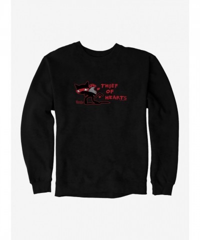 Emily Strange Red Heart Thief Unisex Sweatshirt