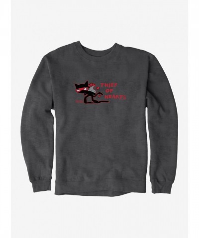 Emily Strange Red Heart Thief Unisex Sweatshirt